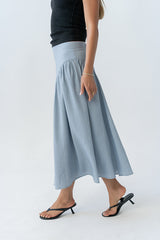 Laura Striped Midi Skirt - Final Sale