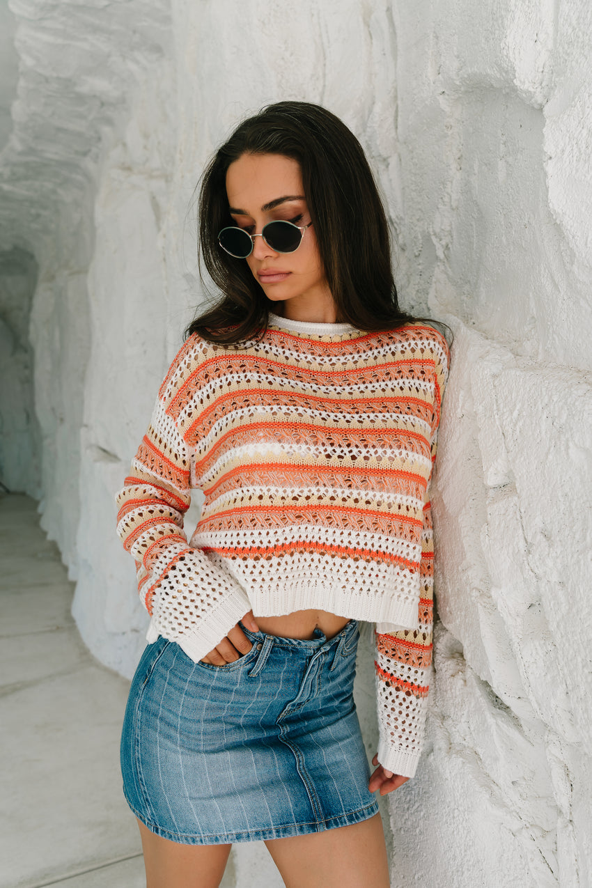 Correy Striped Sweater - Final Sale
