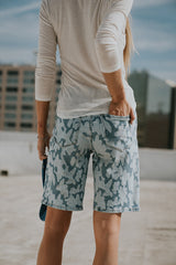 Declan Floral Bermuda Denim Shorts - Final Sale