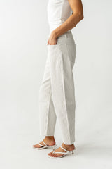 Tilly Striped Barrel Jeans - Final Sale