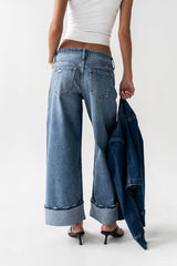 Rika Studded Wide Leg Jeans - Final Sale