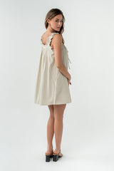 Calliope Striped Baby Doll Dress - Final Sale