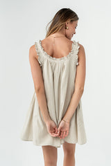 Calliope Striped Baby Doll Dress - Final Sale