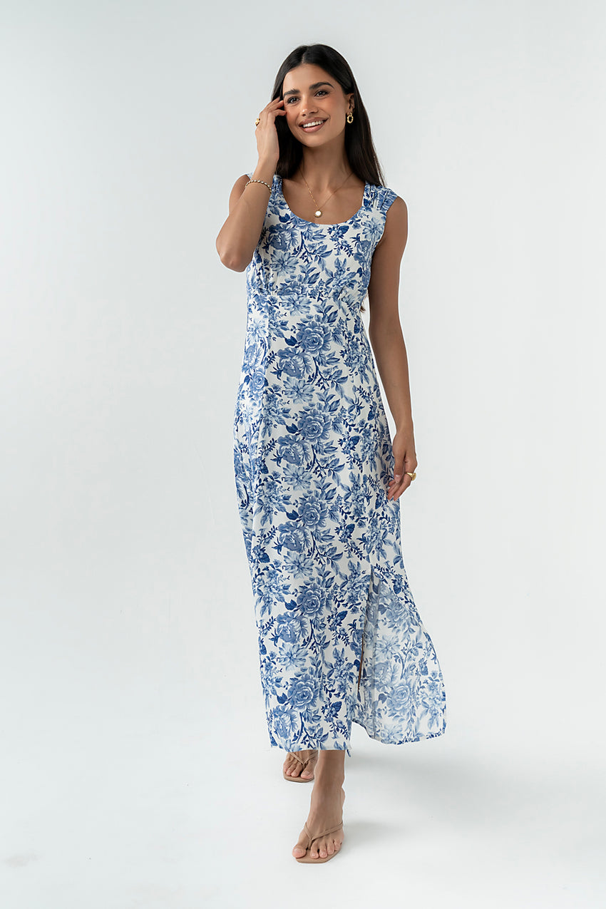Charlize Floral Maxi Dress