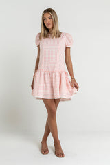 Chance Gingham Mini Dress - Final Sale
