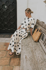Jacklynn Polka Dot Blouse - Final Sale