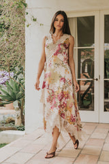 Tess Floral Wrap Dress