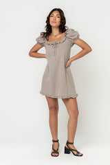 Lowen Plaid Babydoll Dress - FINAL SALE
