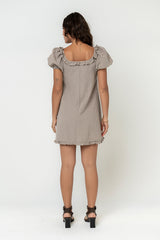 Lowen Plaid Babydoll Dress - Final Sale