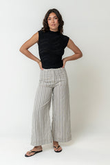 Monet Textured Top In Black