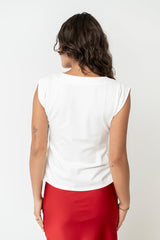Jayden Pleated Top - Final Sale
