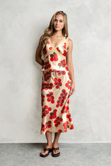 Paloma Silk Midi Skirt - Final Sale