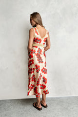 Paloma Silk Midi Skirt - Final Sale