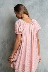 Charlie Gingham Mini Dress In Pink