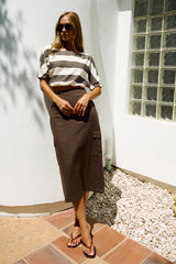 Noa Cargo Maxi Skirt - Final Sale