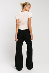 Terry Flare Trousers - Final Sale