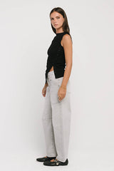 Nina Asymmetrical Tank In Black