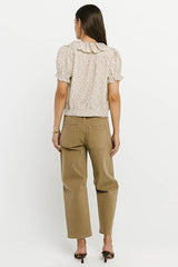 Bennie Collared Blouse In Cream