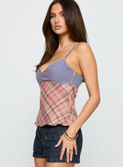 Petallic Patchwork Top Multi