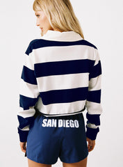 USD Rugby Polo Navy / White