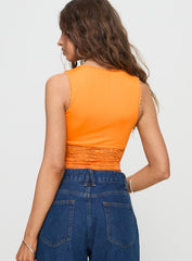 Isolde Top Orange