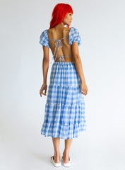 Danny Midi Dress Blue