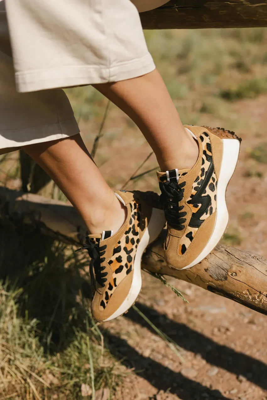 Steve Madden Campo Sneakers in Leopard - FINAL SALE