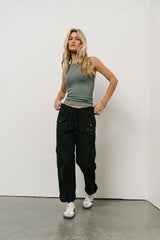 Kendall Tank In Teal - Final Sale