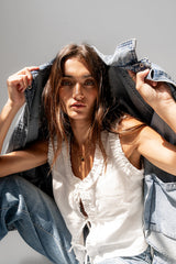 Mia Ruffle Tank - Final Sale
