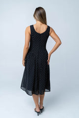 Liora Polka Dot Midi Dress - Final Sale