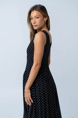 Liora Polka Dot Midi Dress - Final Sale