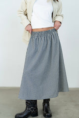 Braxton Plaid Midi Skirt - FINAL SALE