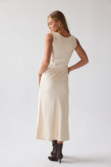 Shelby Satin Maxi Dress - Final Sale