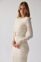 Reggie Floral Top In Multi - Final Sale