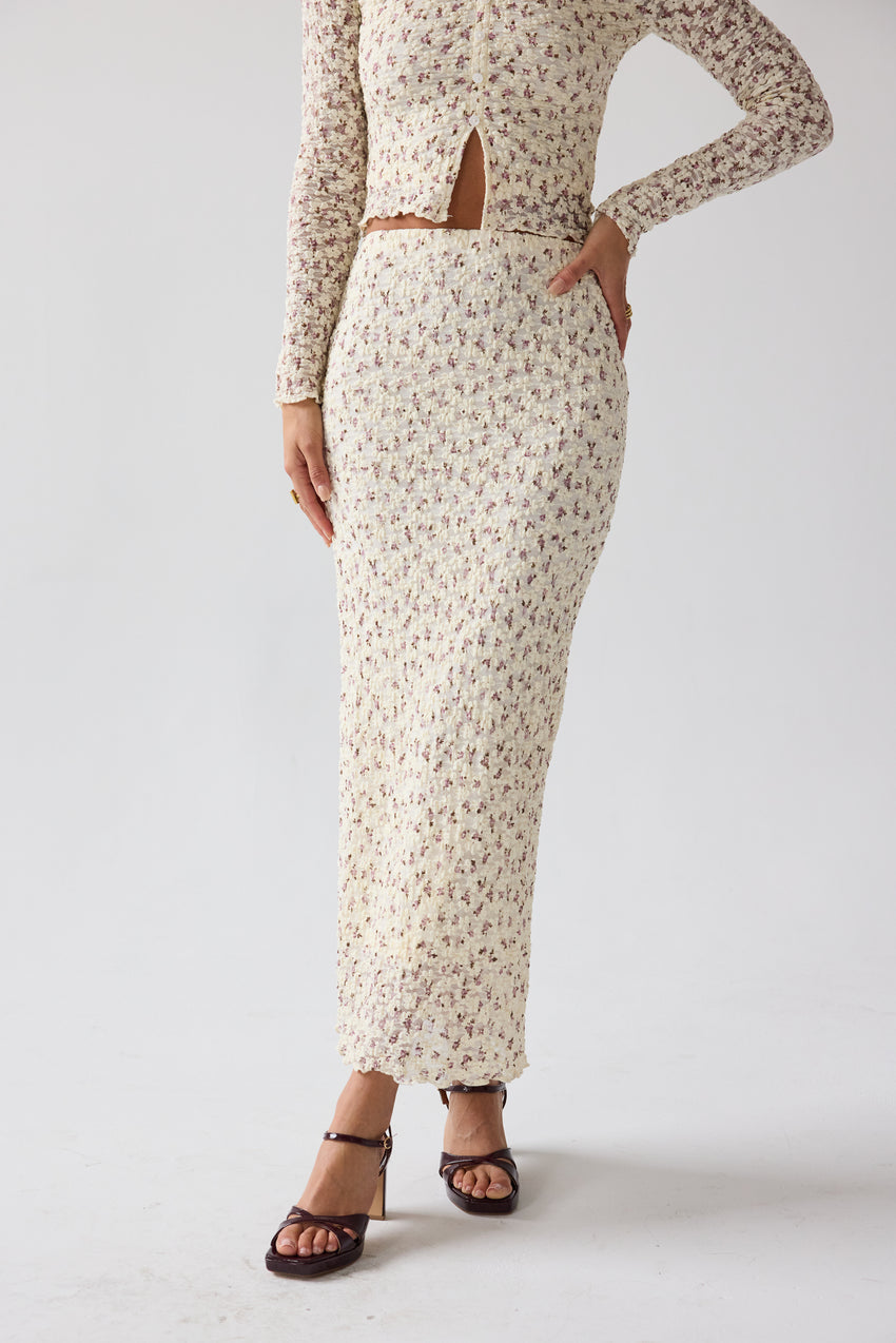 Reggie Floral Maxi Skirt - FINAL SALE