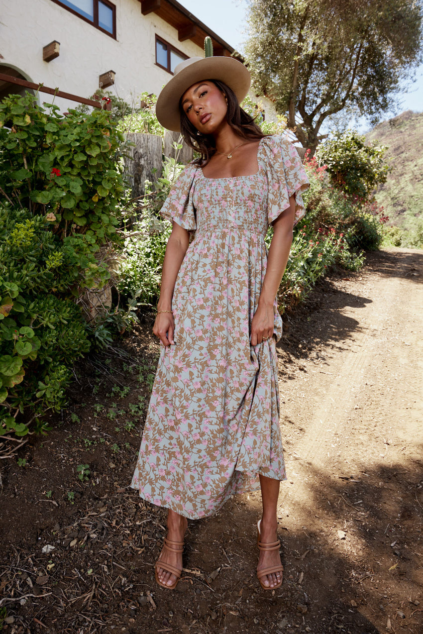 Yuna Floral Maxi Dress - FINAL SALE