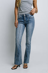 Eliza Studded Flare Jeans - FINAL SALE